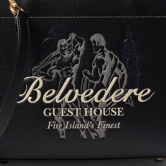 NWT Coach Belvedere Cashin Carry 22 Fire Island Graphic Leather Purse Handbag - Picture 4 of 15